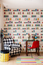 Papel de Parede Infantil - Biblioteca de Criança